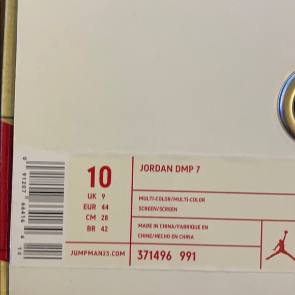 Jordan DMP 7 (Men’s Size 10) Will Sell Separately - Picture 9 of 16